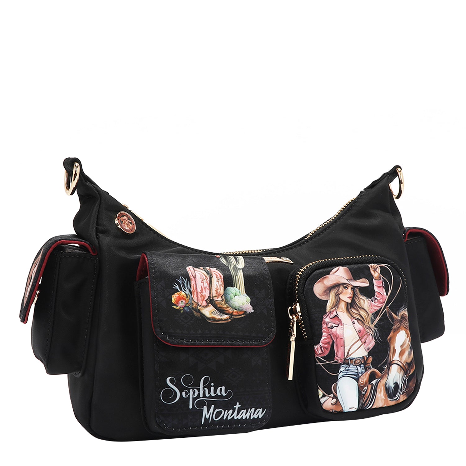 SOFIA MONTANA NYLON CROSSBODY