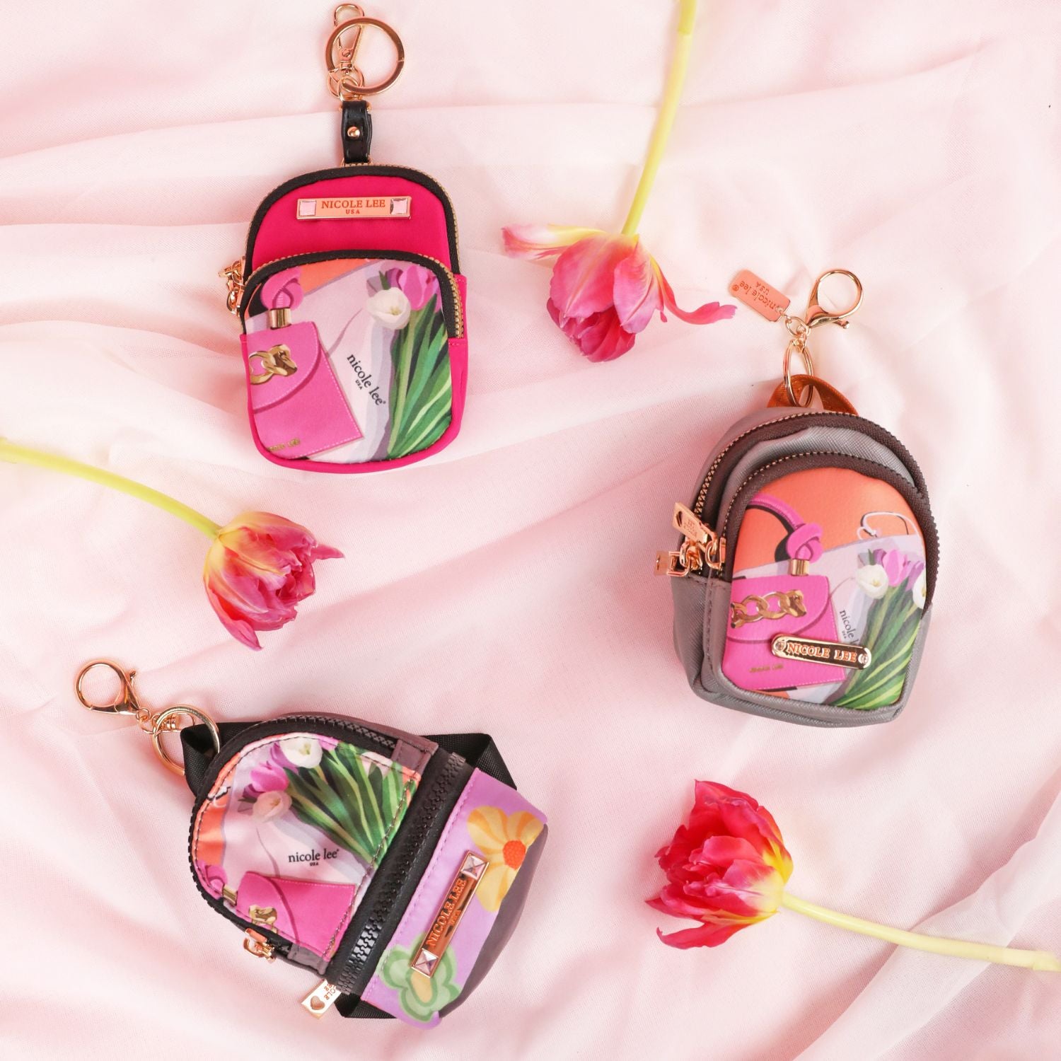 MINI ZIP BACKPACK COIN PURSE