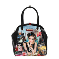 SABINA IMAGINES FRAME SHOULDER BAG