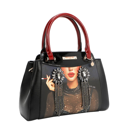SAMANTHA LA BELLEZA SATCHEL BAG