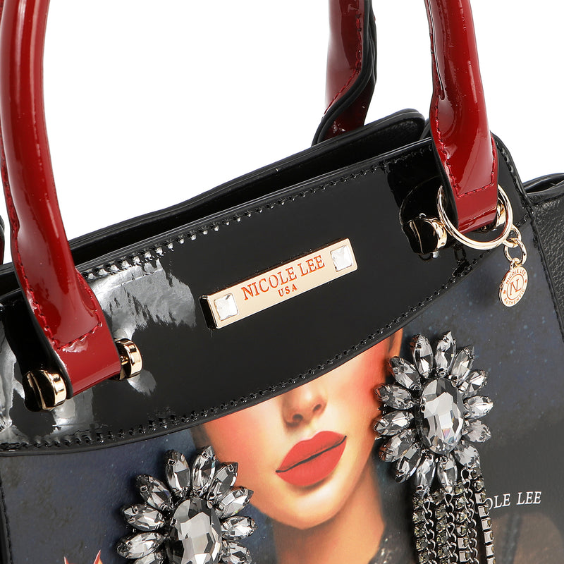 SAMANTHA LA BELLEZA SATCHEL BAG