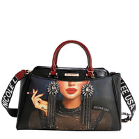 SAMANTHA LA BELLEZA WIDE HANDBAG