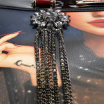 SAMANTHA LA BELLEZA CIRCLE HANDLE BAG