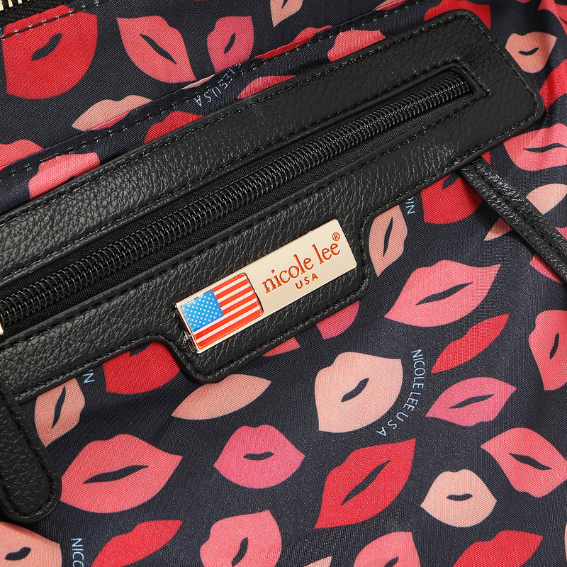SAMANTHA LA BELLEZA CIRCLE HANDLE BAG