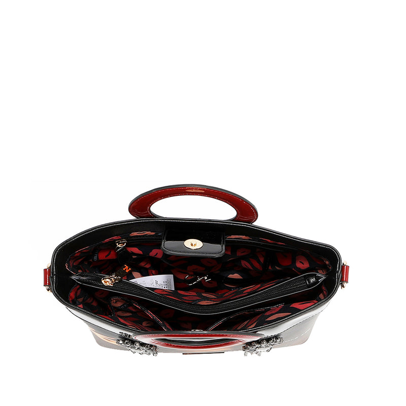 SAMANTHA LA BELLEZA CIRCLE HANDLE BAG
