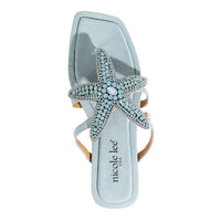 CRYSTAL STARFISH SANDAL