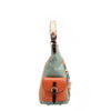 Side view of our Sun and Sand Hobo Bag with pocket.