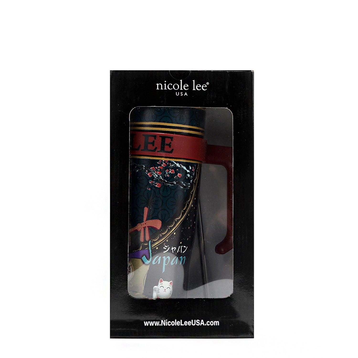 40 OZ PRINT TUMBLER WITH HANDLE