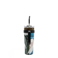 40 OZ PRINT TUMBLER WITH HANDLE