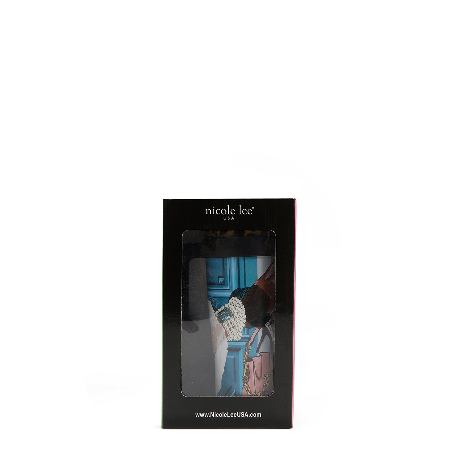 40 OZ PRINT TUMBLER WITH HANDLE