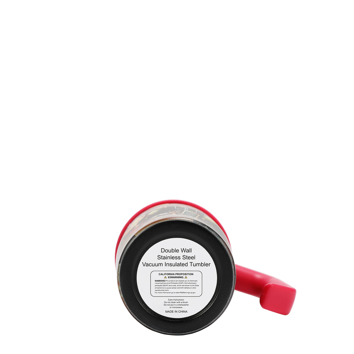 40 OZ PRINT TUMBLER WITH HANDLE