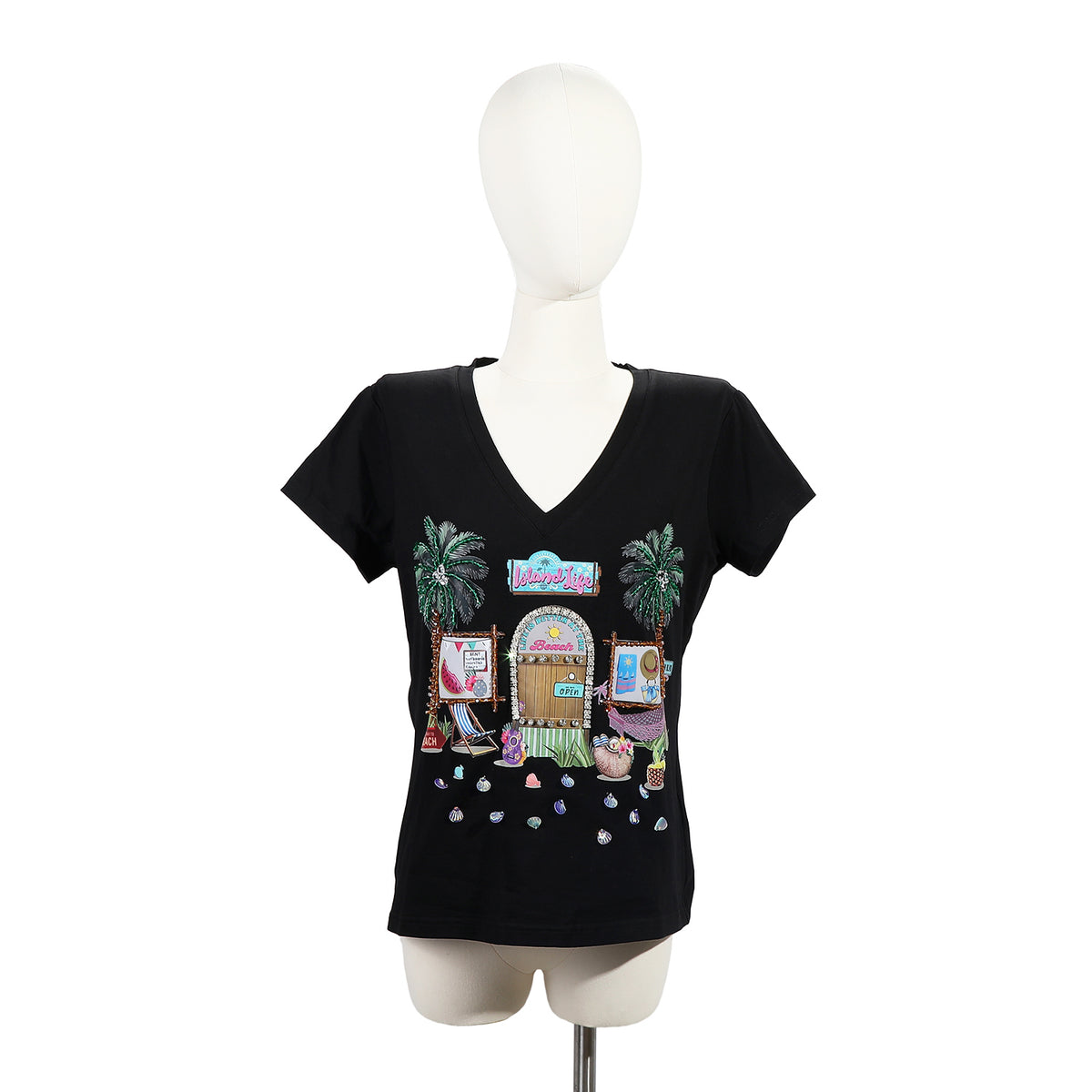 FASHION V-NECK SHIRT