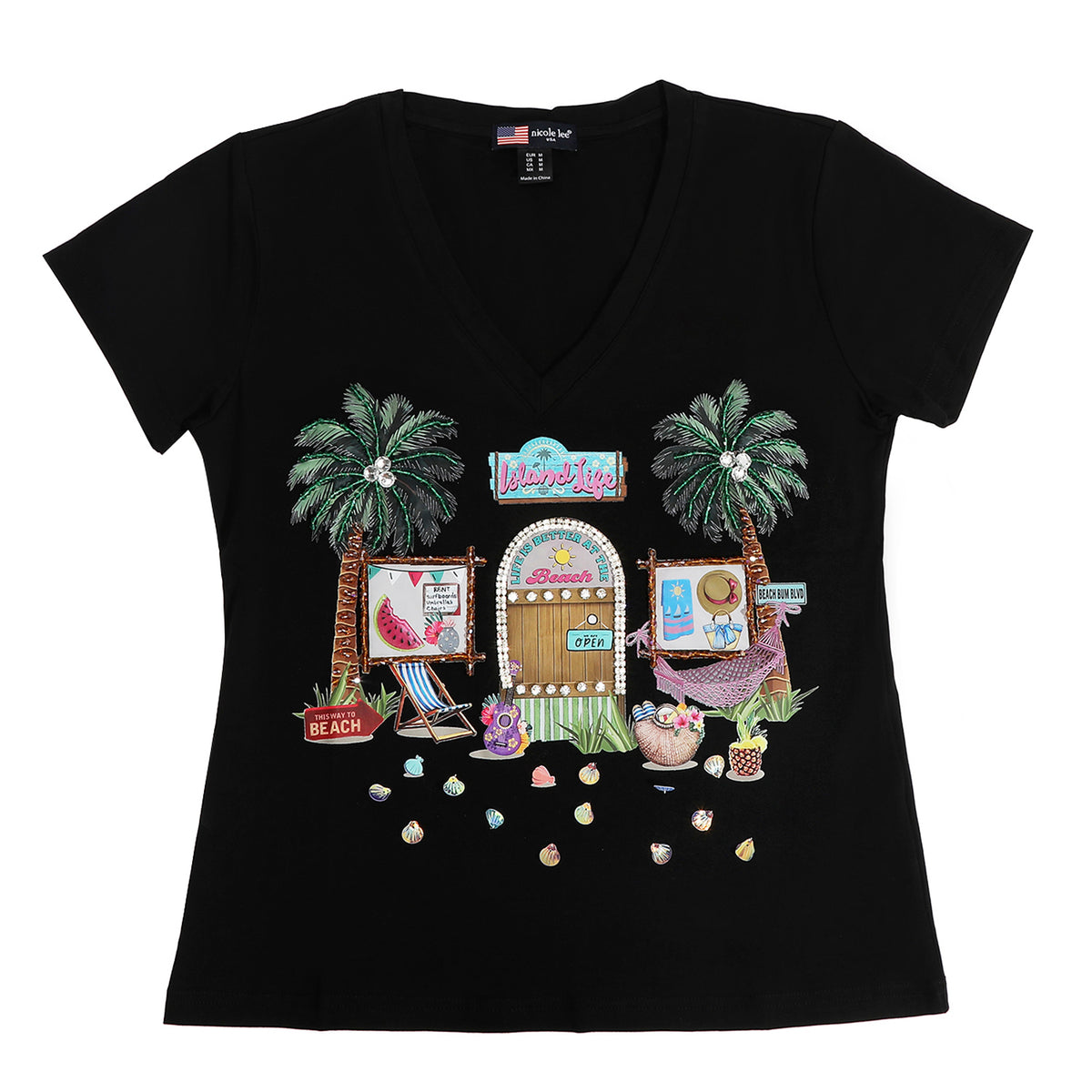 FASHION V-NECK SHIRT