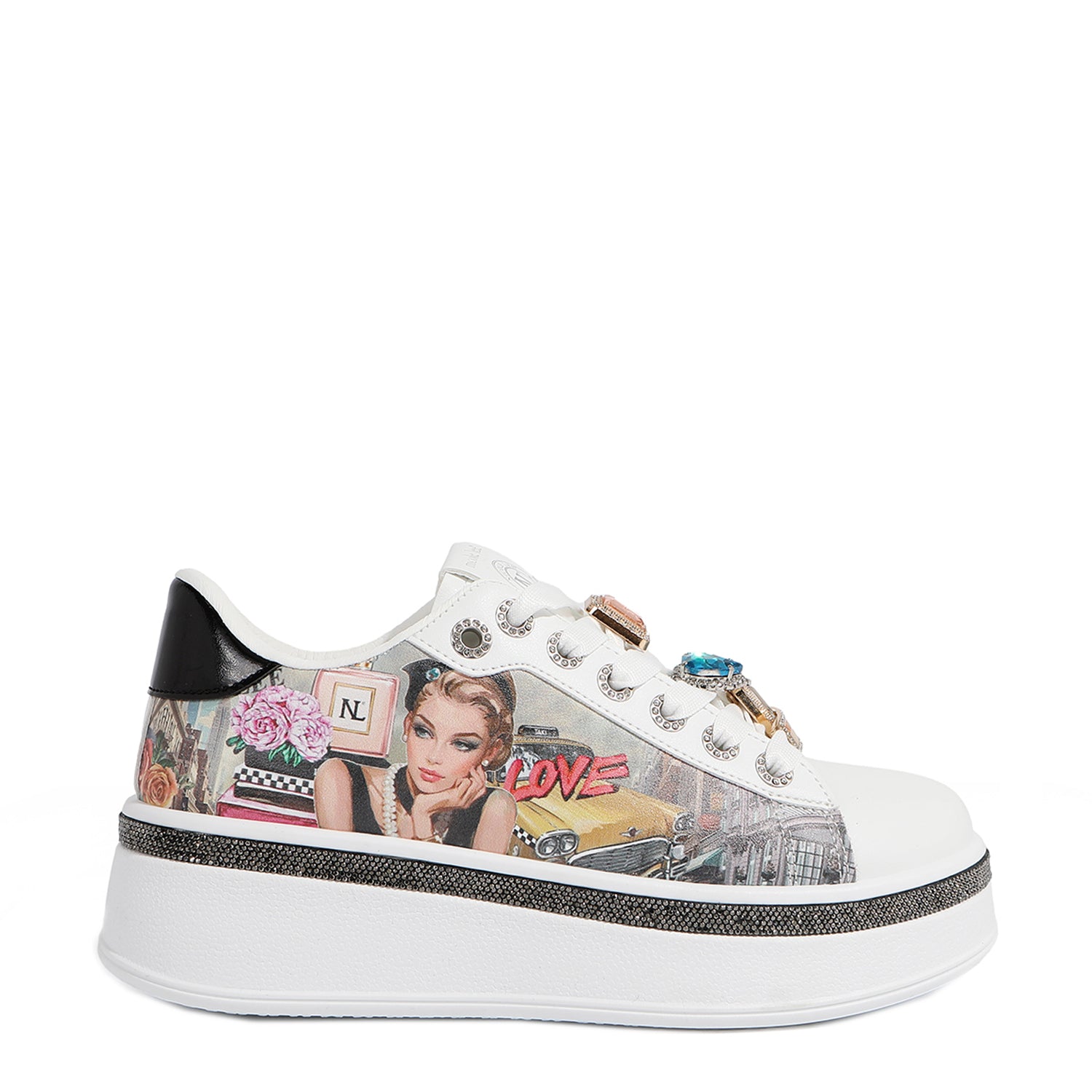 FASHION BLING STONE SNEAKERS