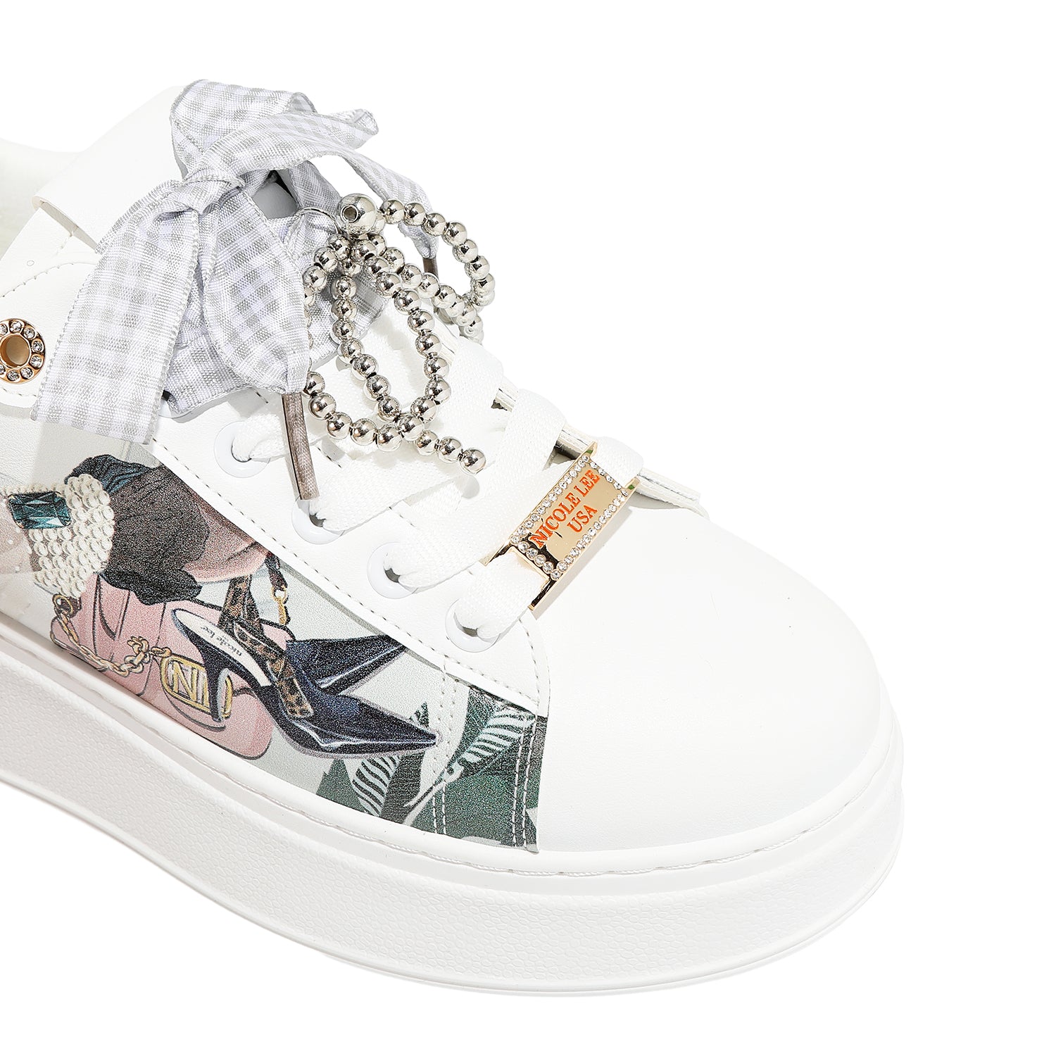 FASHION LACE-UP SNEAKERS