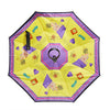OUR BLAKELY INVERTED CUP HOLDER UMBRELLA IN OUR NICOLE LEE NAIL POLISH DESIGN.