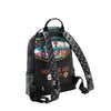 LARGE USB FASHION BACKPACK WITH CHARGING PORT AND POUCH