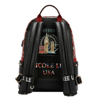 LARGE USB FASHION BACKPACK WITH CHARGING PORT AND POUCH