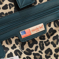 LARGE USB FASHION BACKPACK WITH CHARGING PORT AND POUCH