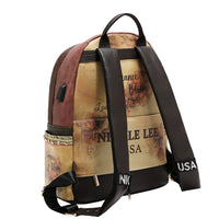 LARGE USB FASHION BACKPACK WITH CHARGING PORT AND POUCH