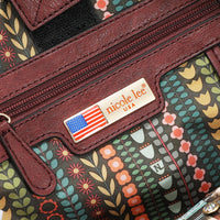 LARGE USB FASHION BACKPACK WITH CHARGING PORT AND POUCH