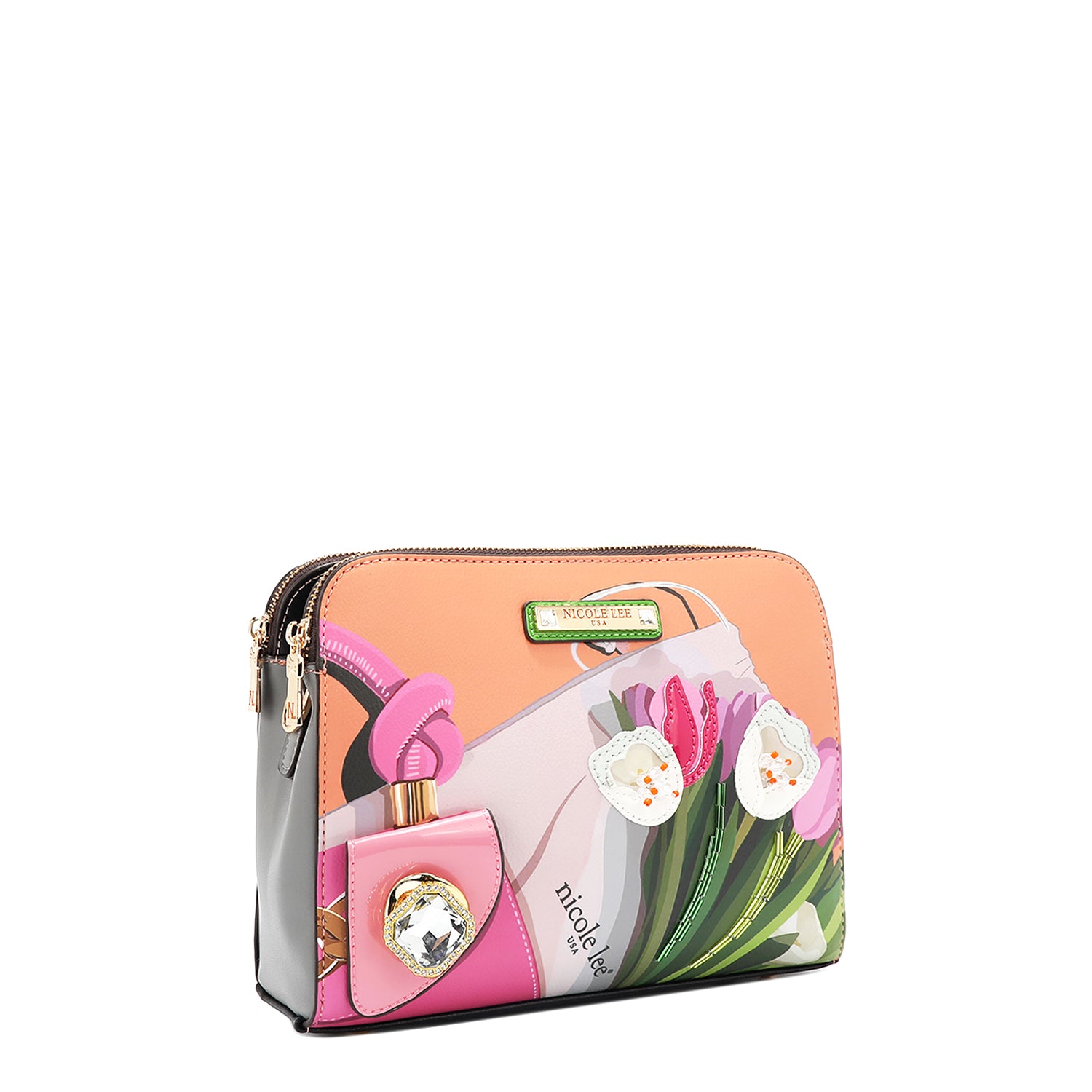 VIOLET BLOSSOM CROSSBODY