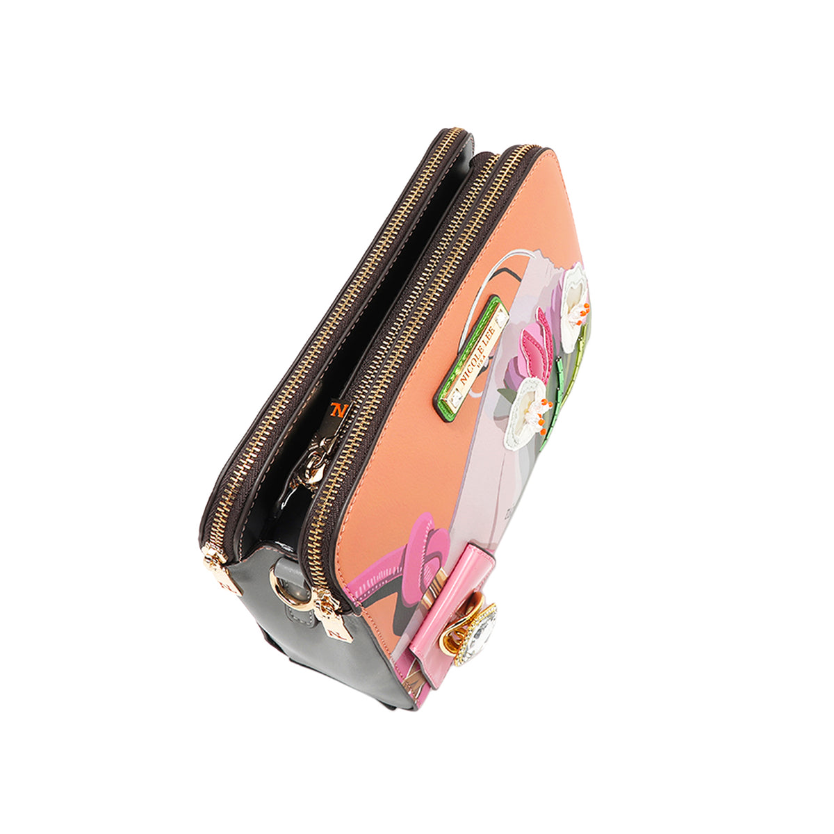 VIOLET BLOSSOM CROSSBODY