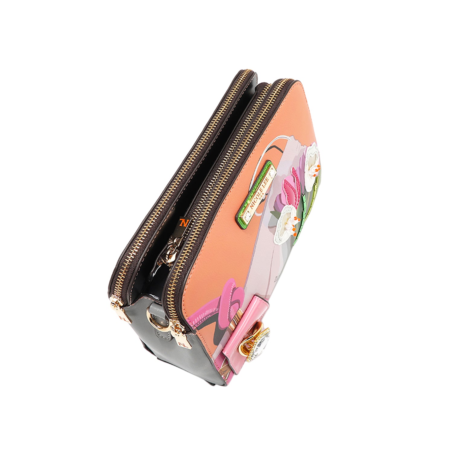 VIOLET BLOSSOM CROSSBODY