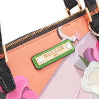 VIOLET BLOSSOM DOME SHOULDER BAG