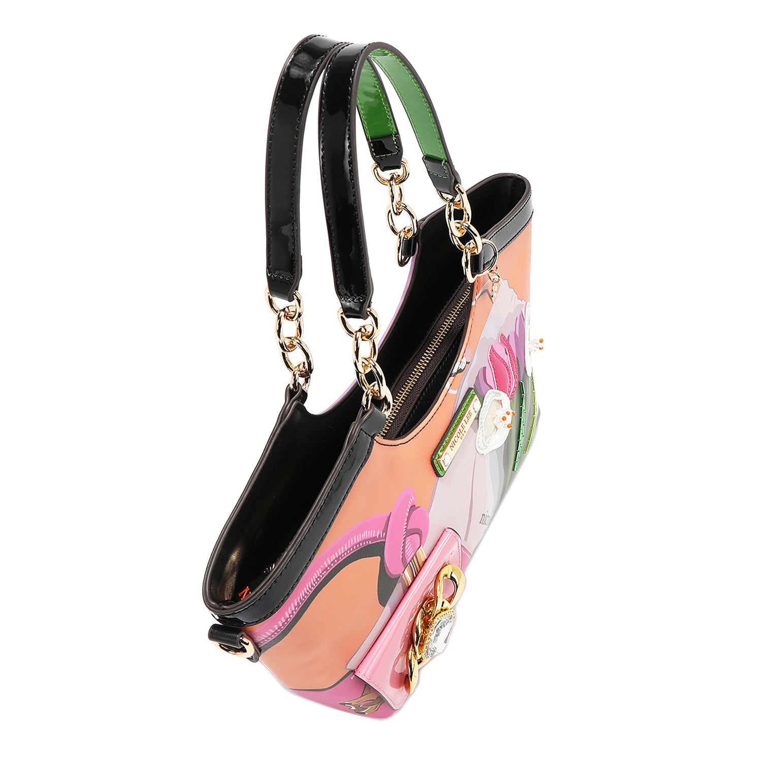 VIOLET BLOSSOM HANDBAG