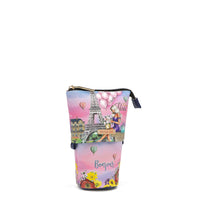 LAYERED MAKEUP BRUSH HOLDER
