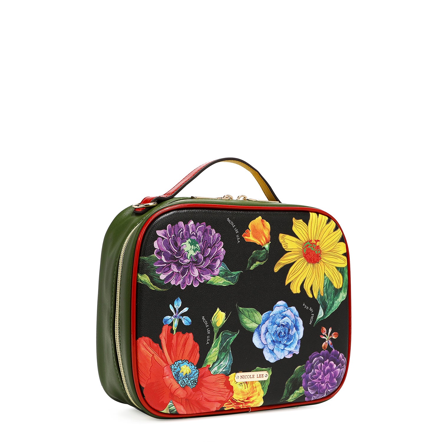 TRAVEL HANDBAG WITH POUCH SET