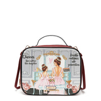 TRAVEL HANDBAG WITH POUCH SET