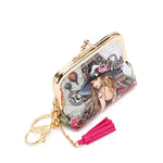 Mini Tote Bag Keychain, Handbag Charm Keychain, Gold Metal, Rhinestone  Multi – Nicole Lee Online