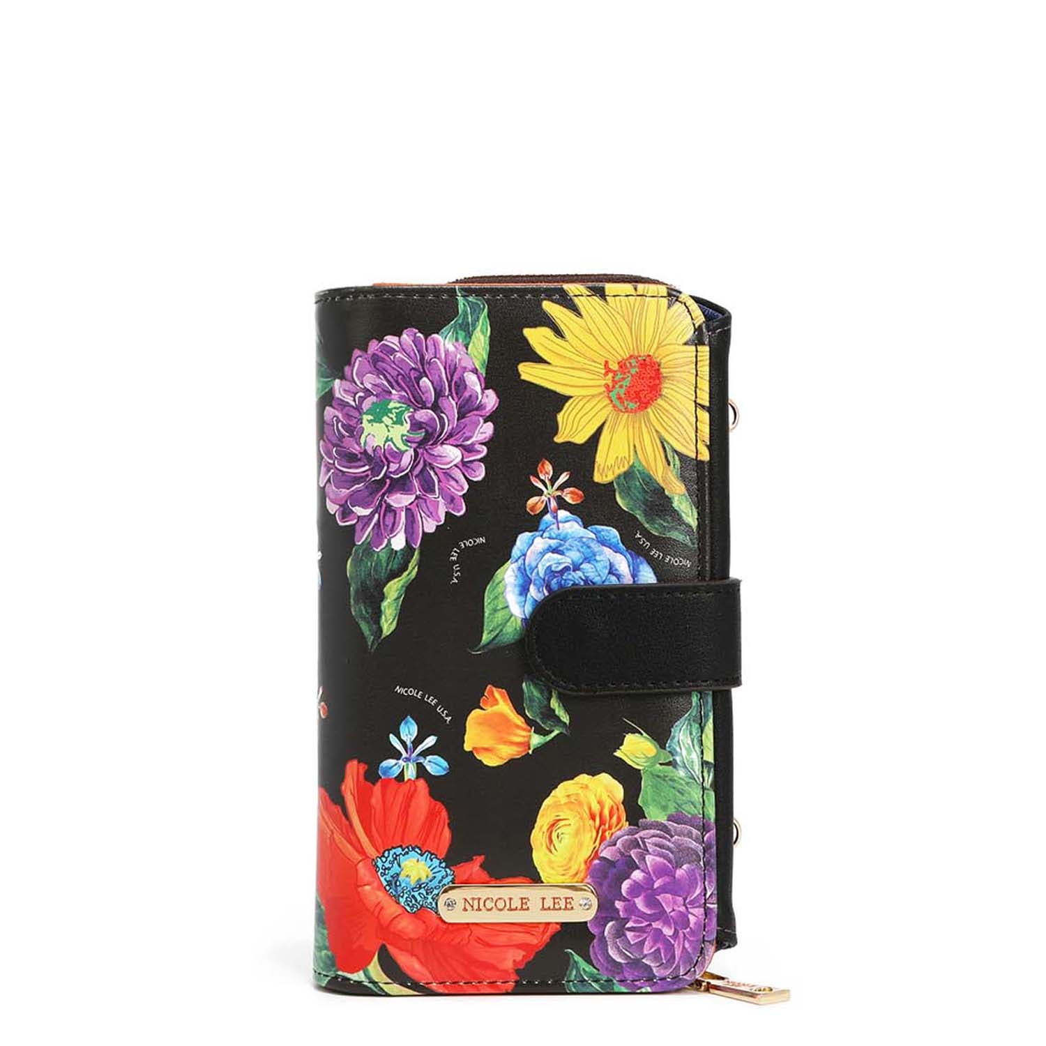 TRIFOLD PHONE CASE CROSSBODY WALLET
