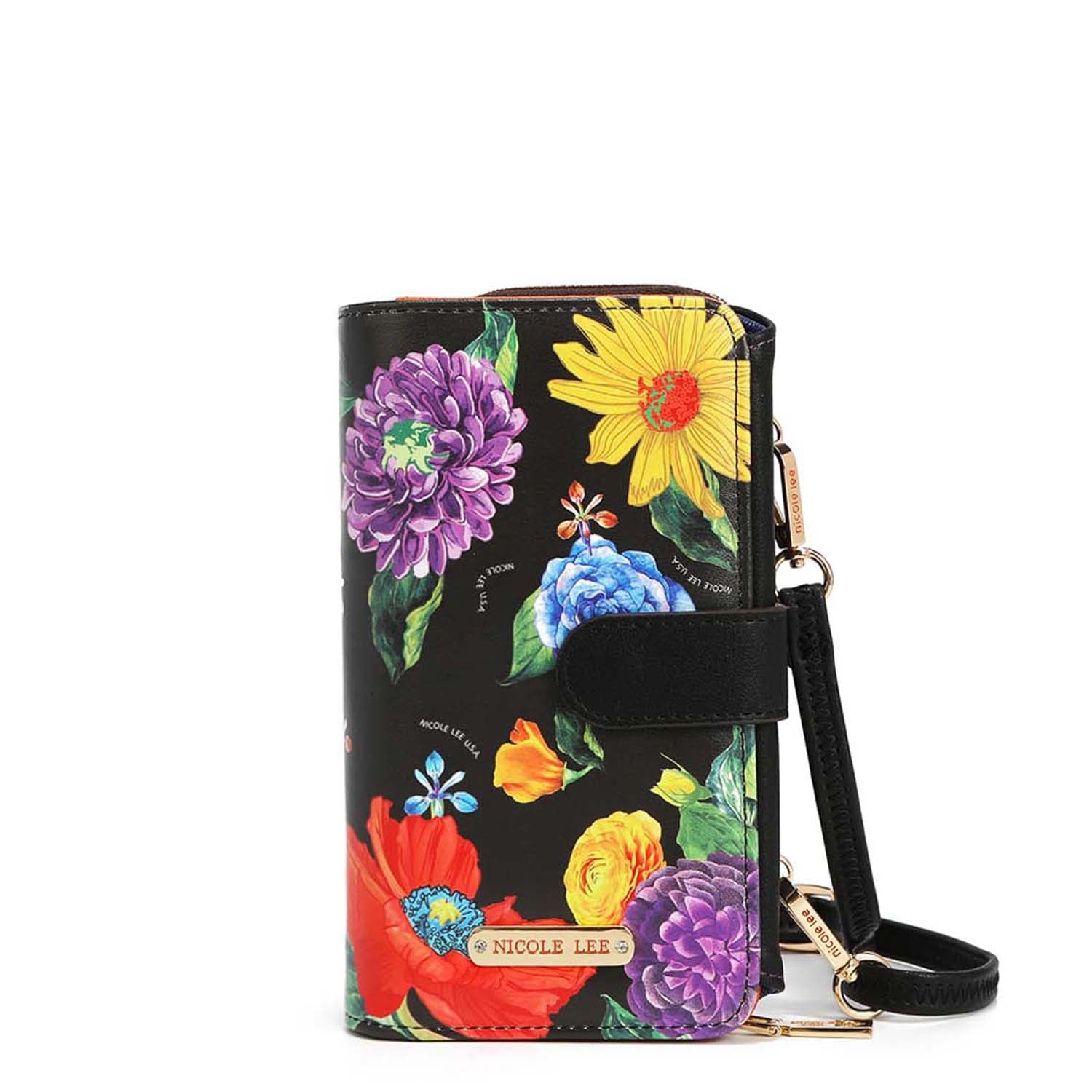 TRIFOLD PHONE CASE CROSSBODY WALLET