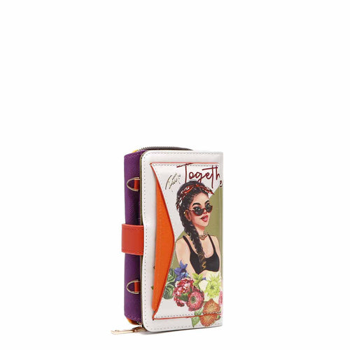 TRIFOLD PHONE CASE CROSSBODY WALLET