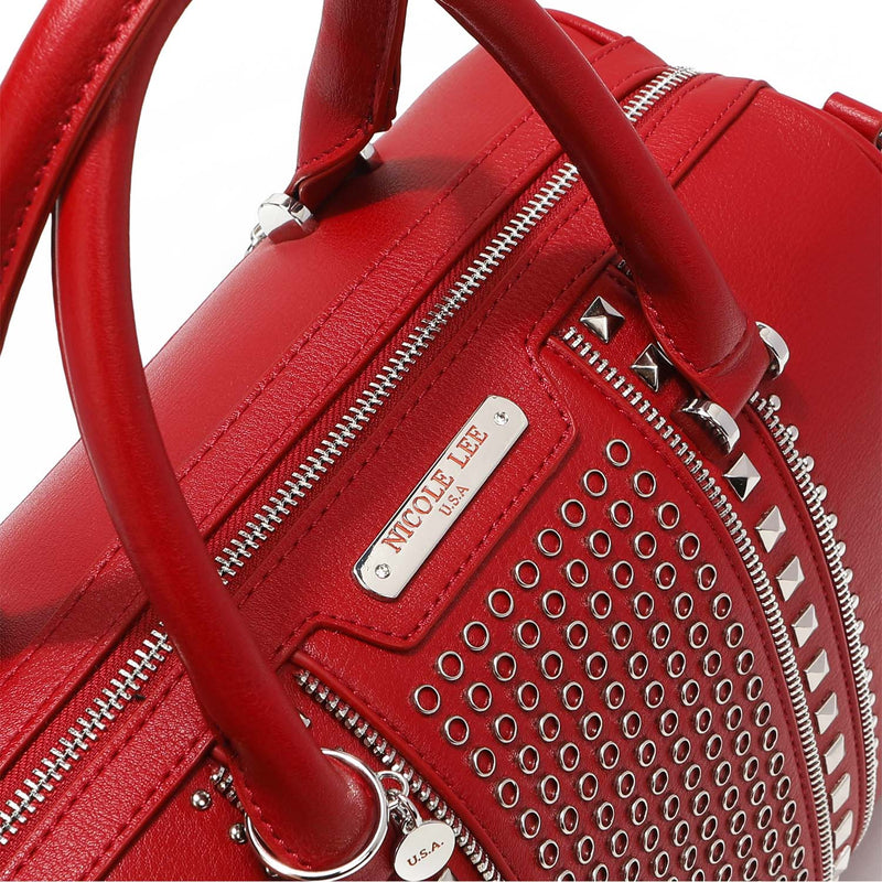 Daphne Mini Vegan Leather Handbag with Optional Crossbody Strap, Fashion  Print – Nicole Lee Online