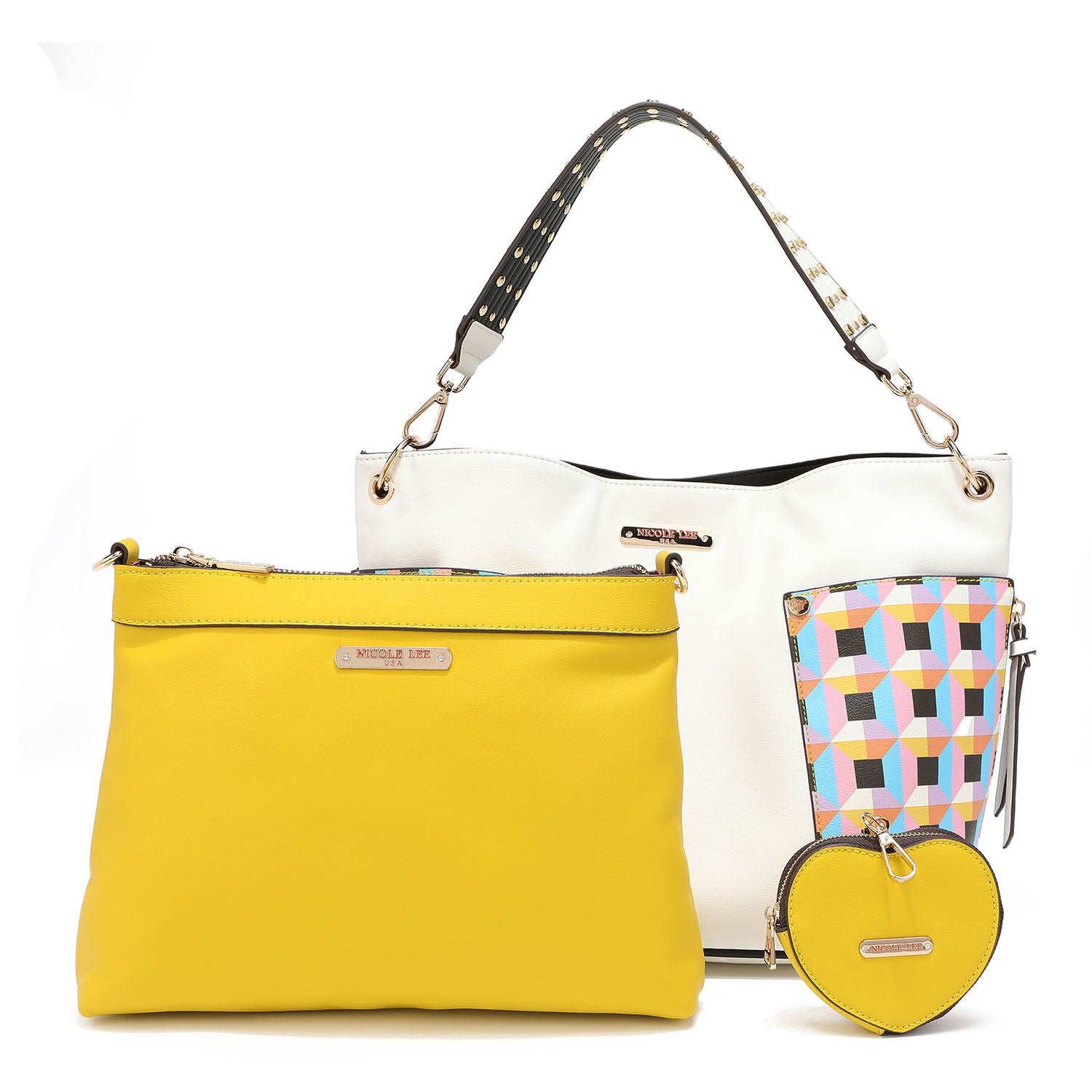 QUIHN 3 PIECE HANDBAG SET