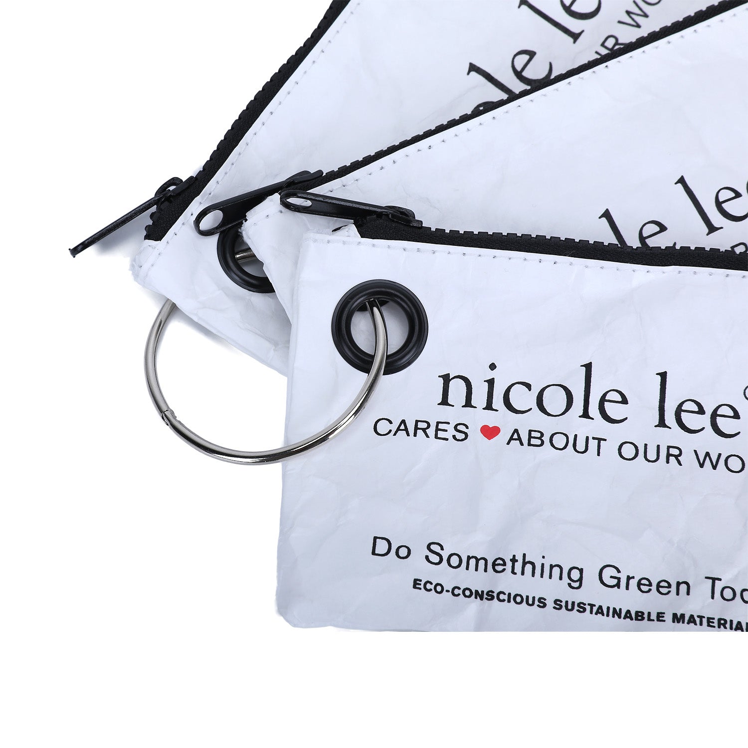 ECO RECYCLED 3 PIECE POUCH SET