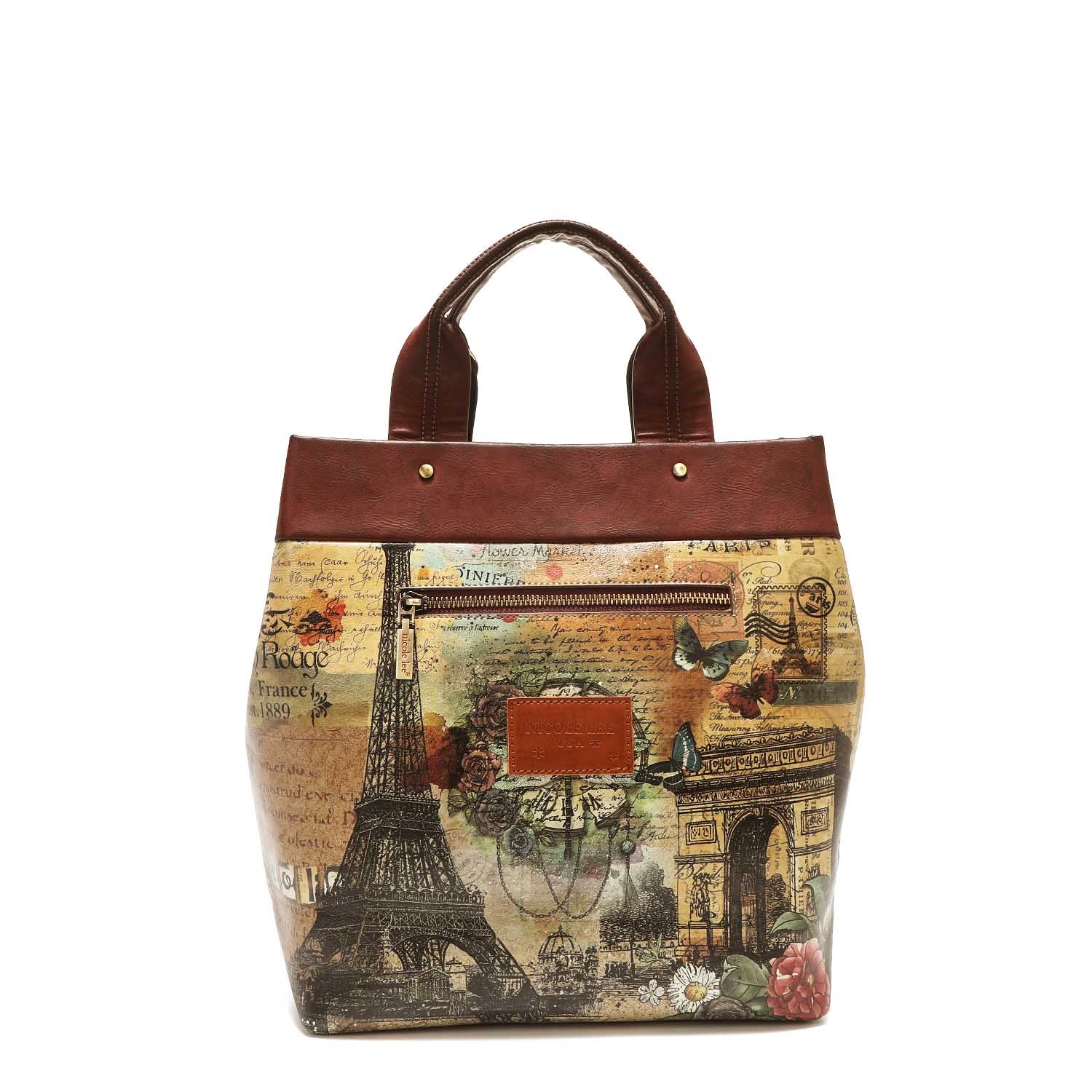 PARIS FASHION WEEK LARGE SHOULDER BAG