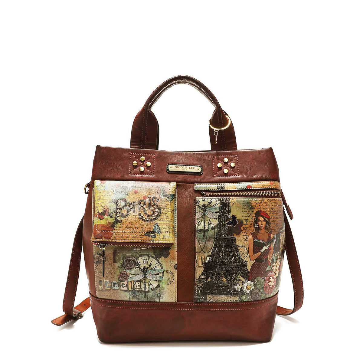 PARIS FASHION WEEK LARGE SHOULDER BAG