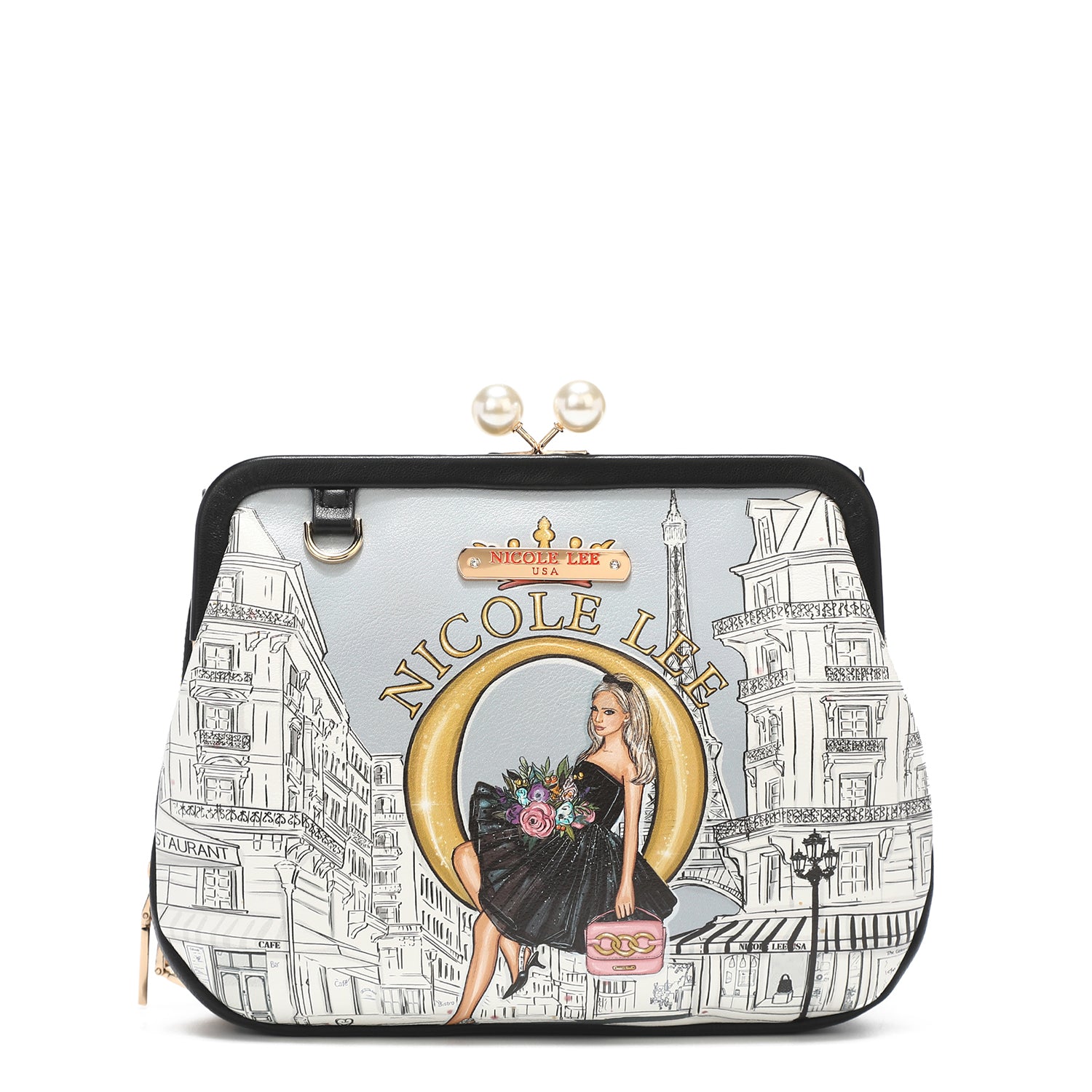 KISS LOCK MESSENGER CROSSBODY