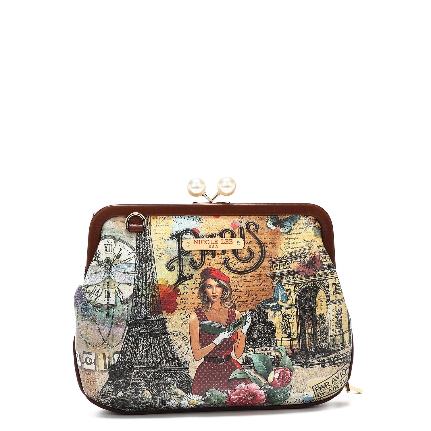 KISS LOCK MESSENGER CROSSBODY