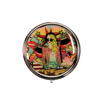 NL SIGNATURE ROUND PILL CASE (LARGE)