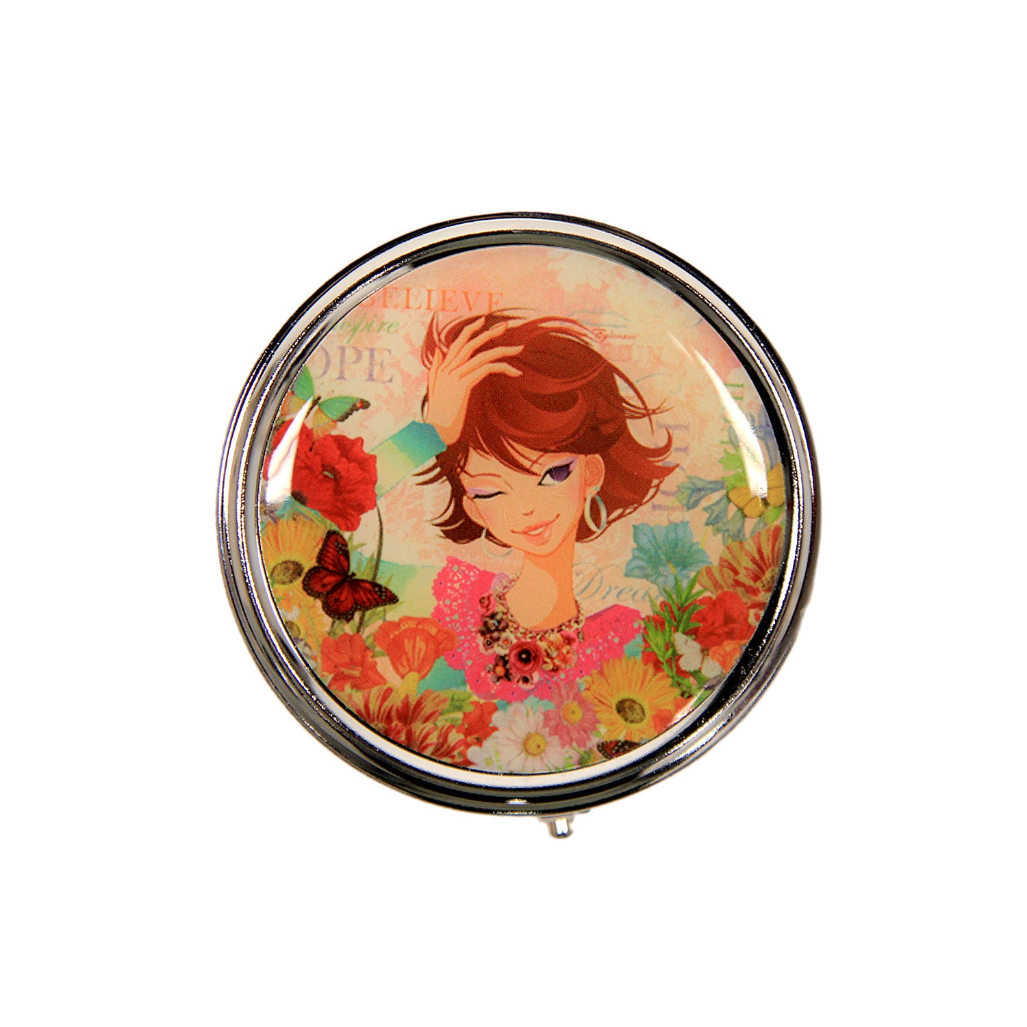 NL SIGNATURE ROUND PILL CASE (LARGE)