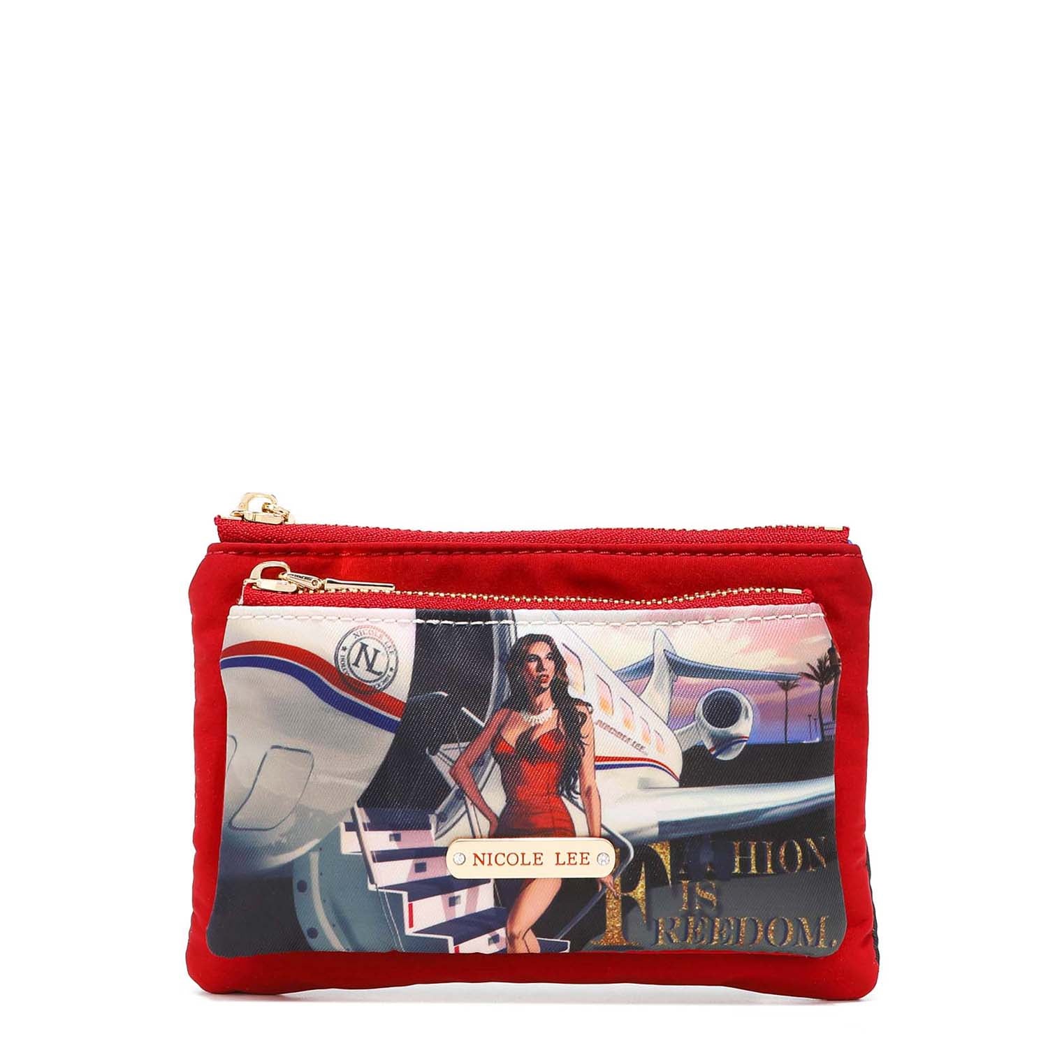 SMALL NYLON WALLET POUCH