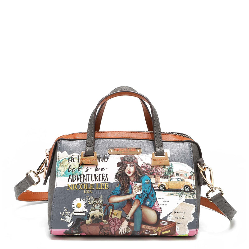 Tiana Solid 3 Piece Set, Backpack, Mini Crossbody Bag, Wristlet Pouch-  Vegan Leather – Nicole Lee Online